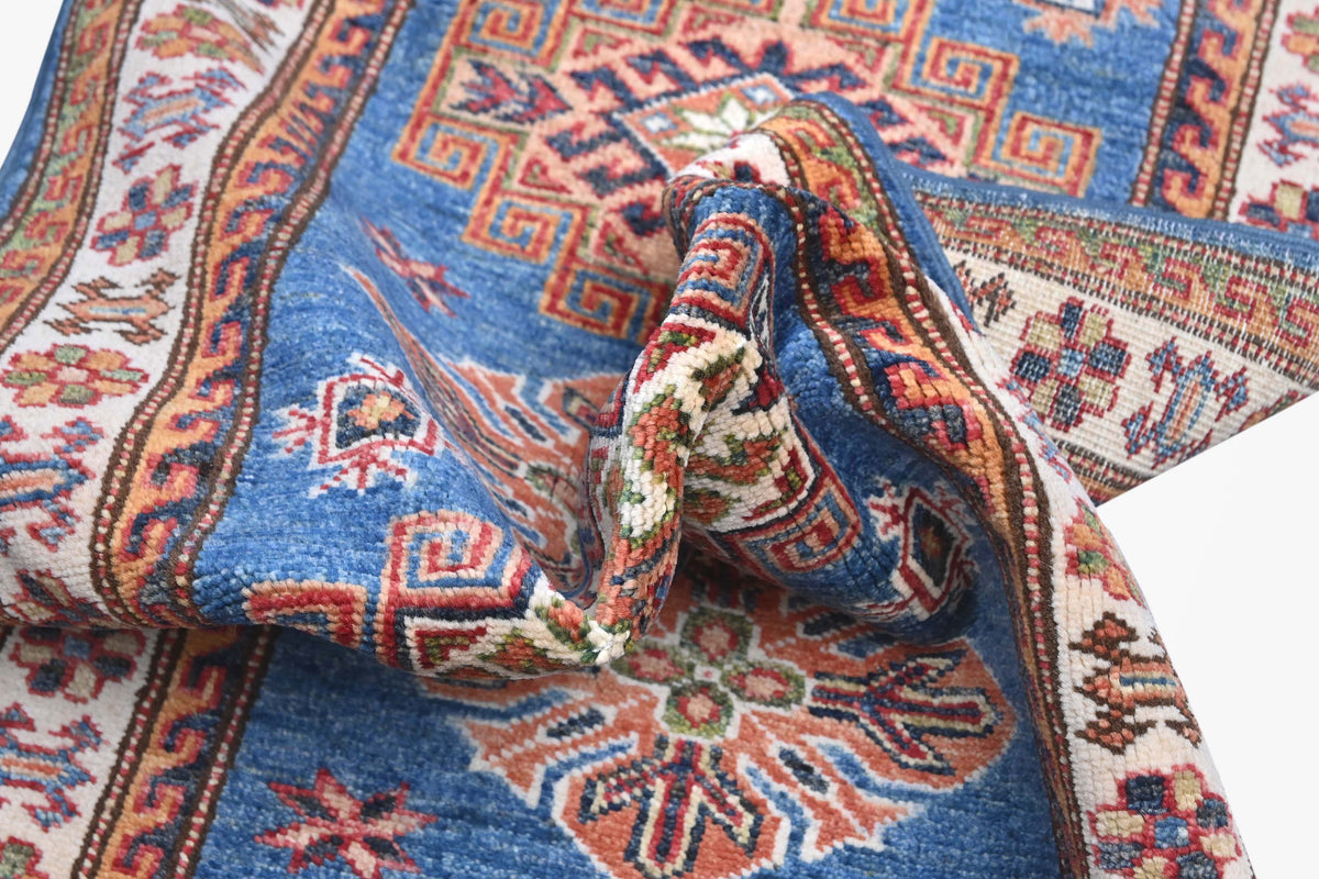Supreme Kazak Blue Rug 1.69m x 0.60m