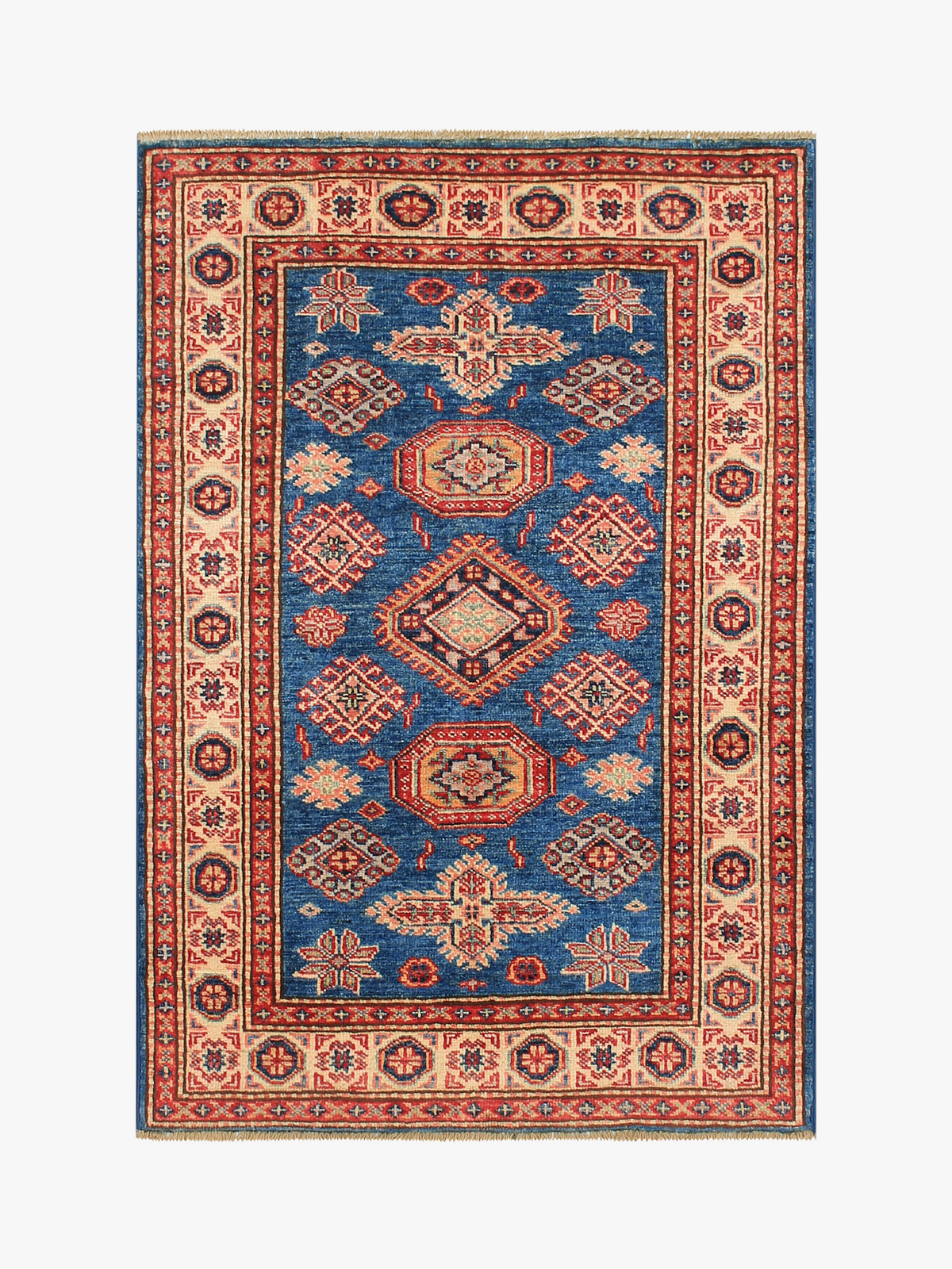 Supreme Kazak Blue Rug 1.20m x 0.84m