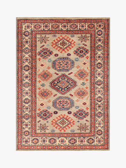 Supreme Kazak Grey Rug 1.14m x 0.83m