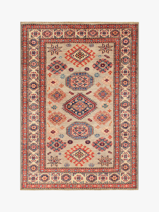 Supreme Kazak Grey Rug 1.14m x 0.83m