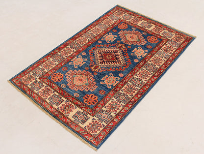 Supreme Kazak Blue Rug 1.22m x 0.80m