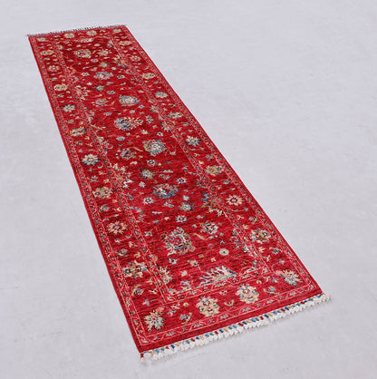 Sultani Red Rug 2.49m x 0.70m