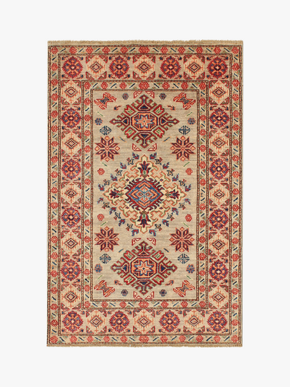 Supreme Kazak Grey Rug 1.19m x 0.79m