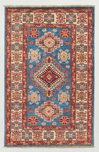 Supreme Kazak Blue Rug 1.24m x 0.81m