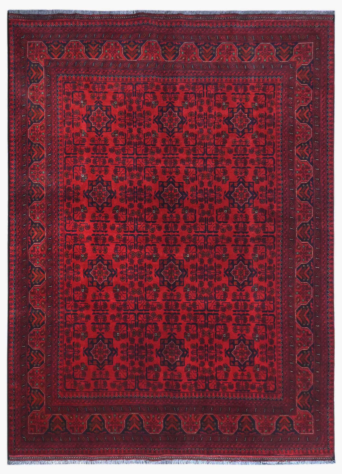 Khal Mohammadi Red Rug 1.7m x 2.36m