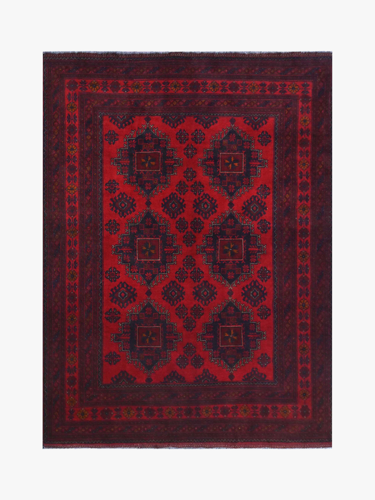 Khal Mohammadi Red Rug 1.70m x 2.32m