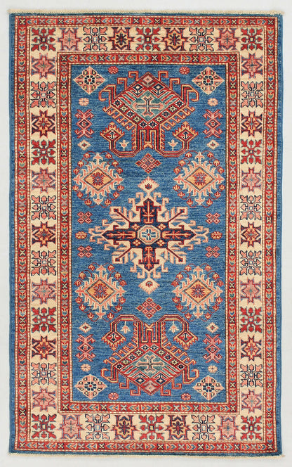 Supreme Kazak Blue Rug 1.55m x 0.99m