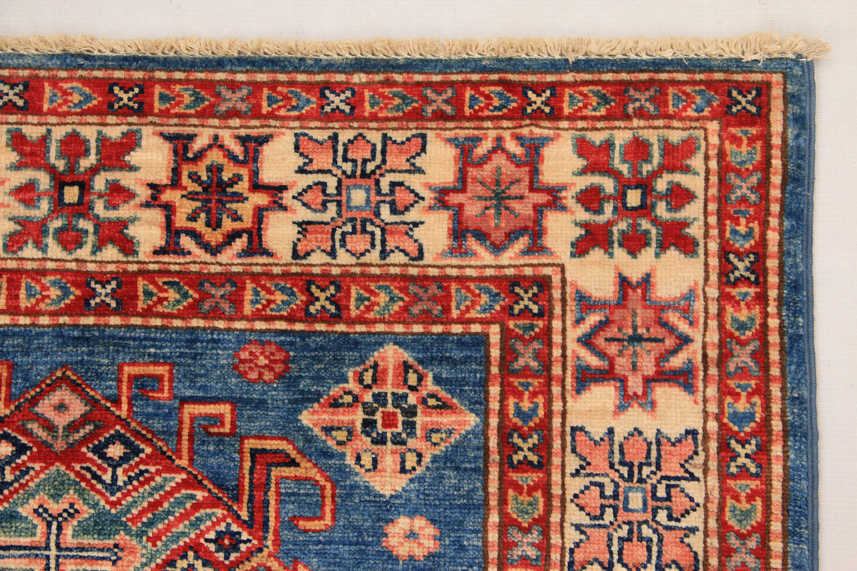 Supreme Kazak Blue Rug 1.55m x 0.99m