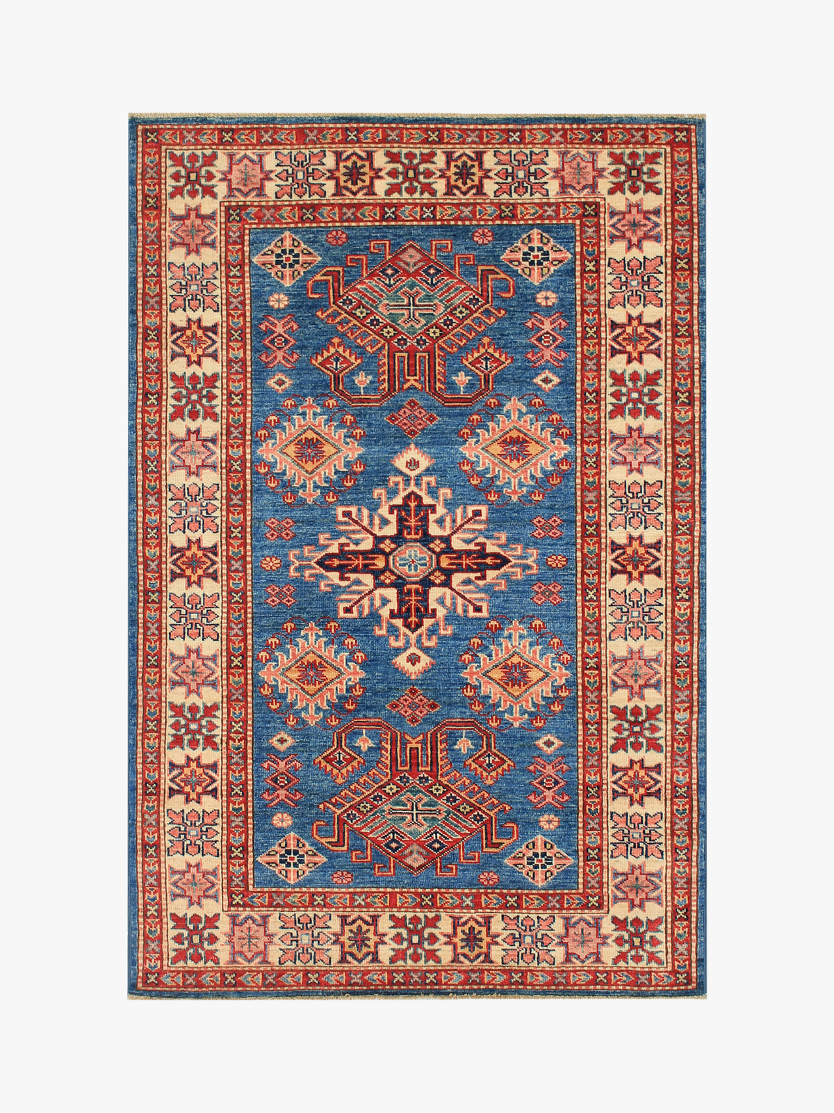 Supreme Kazak Blue Rug 1.55m x 1.04m