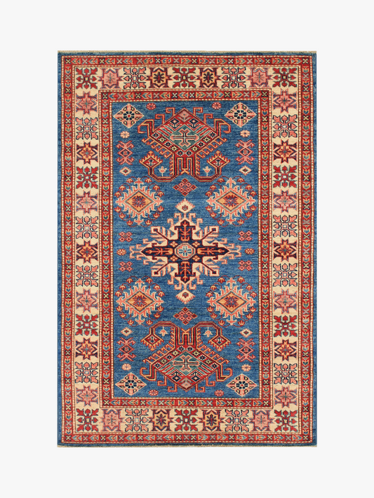 Supreme Kazak Blue Rug 1.55m x 1.04m
