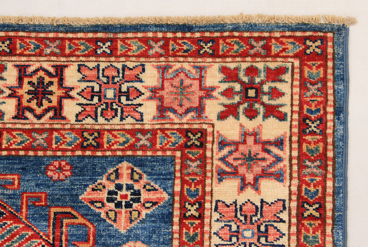 Supreme Kazak Blue Rug 1.55m x 1.04m