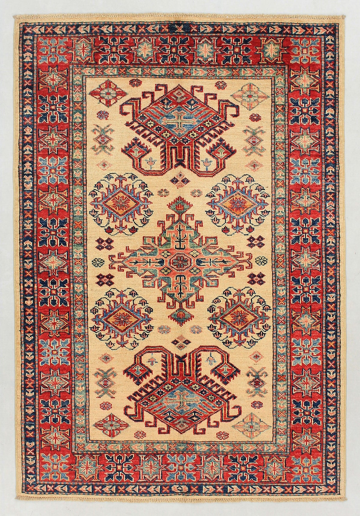 Supreme Kazak Ivory Rug 1.50m x 1.05m
