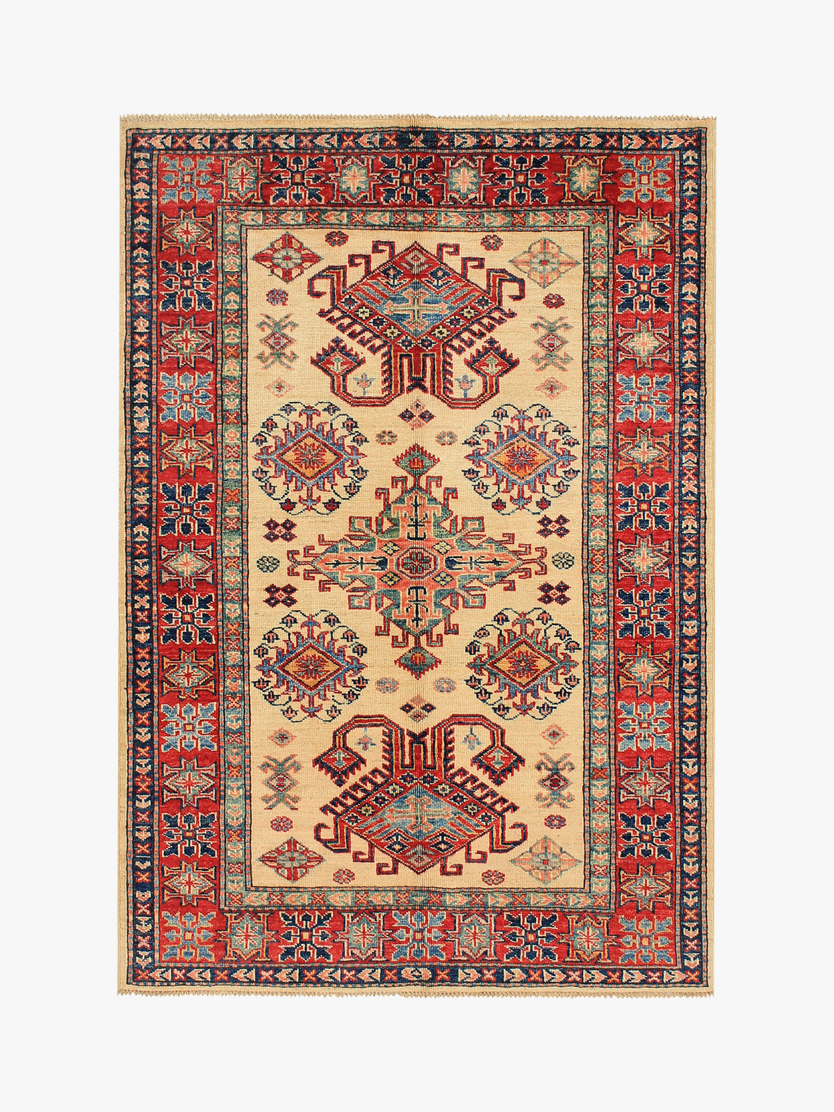 Supreme Kazak Ivory Rug 1.50m x 1.05m