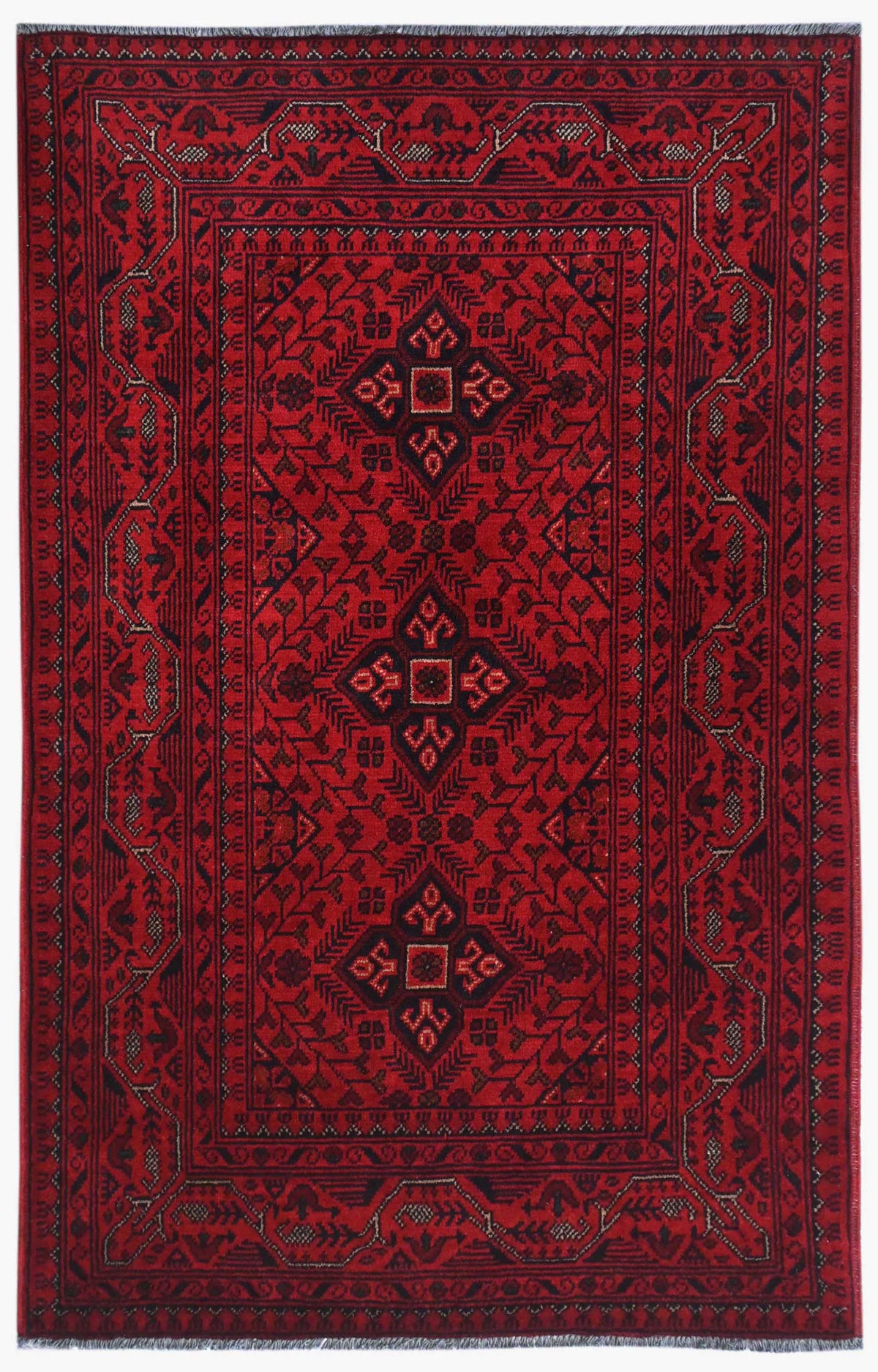 Khal Mohammadi Red Rug 0.96m x 1.50m
