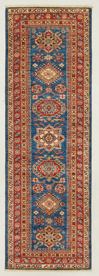 Supreme Kazak Blue Rug 1.85m x 0.62m