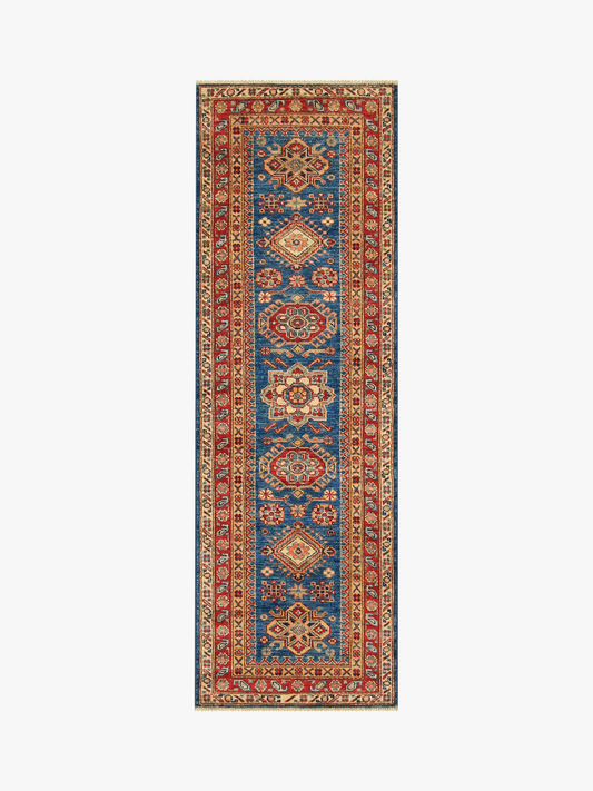 Supreme Kazak Blue Rug 1.85m x 0.62m