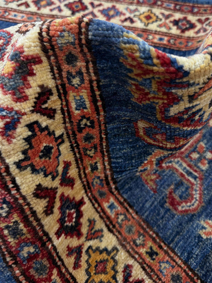 Supreme Kazak Blue Rug 1.84m x 0.63m