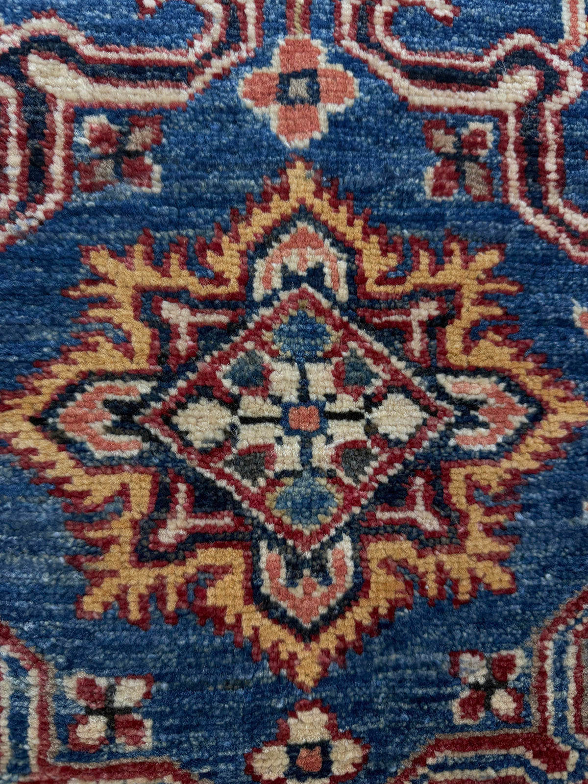 Supreme Kazak Blue Rug 1.84m x 0.63m