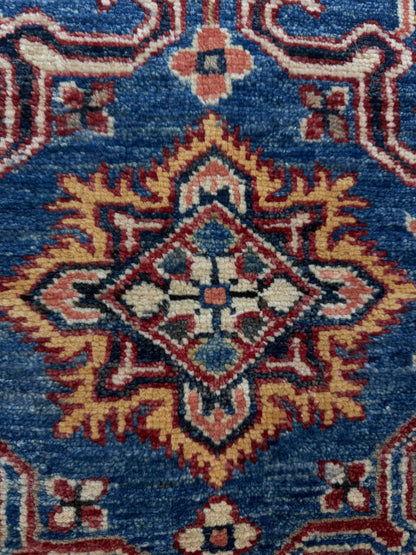 Supreme Kazak Blue Rug 1.84m x 0.63m