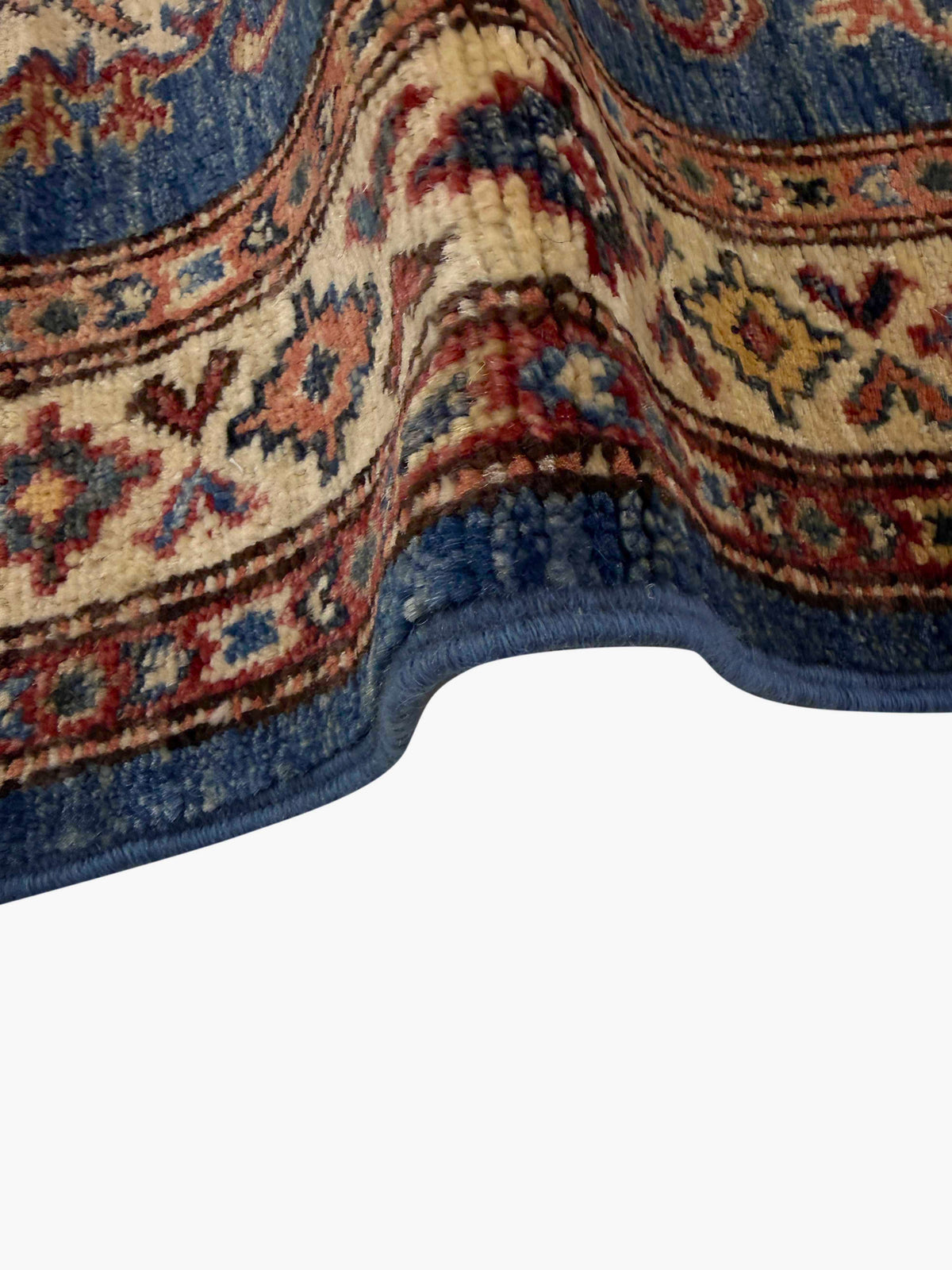 Supreme Kazak Blue Rug 1.84m x 0.63m
