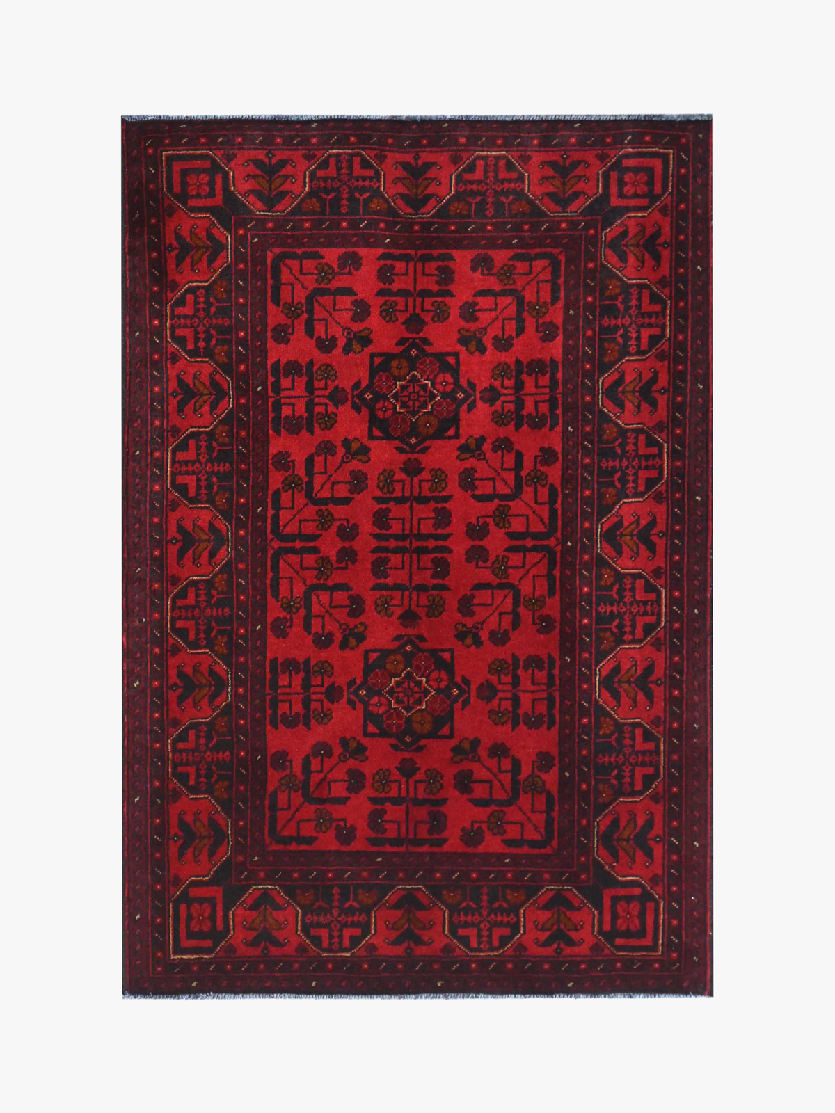 Khal Mohammadi Red Rug 0.99m x 1.46m