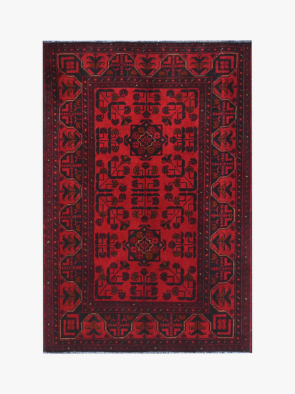 Khal Mohammadi Red Rug 0.99m x 1.46m