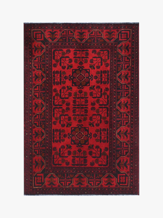 Khal Mohammadi Red Rug 0.99m x 1.46m