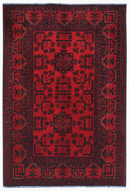 Khal Mohammadi Red Rug 0.99m x 1.46m