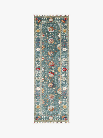 Sultani Green Rug 2.49m x 0.83m