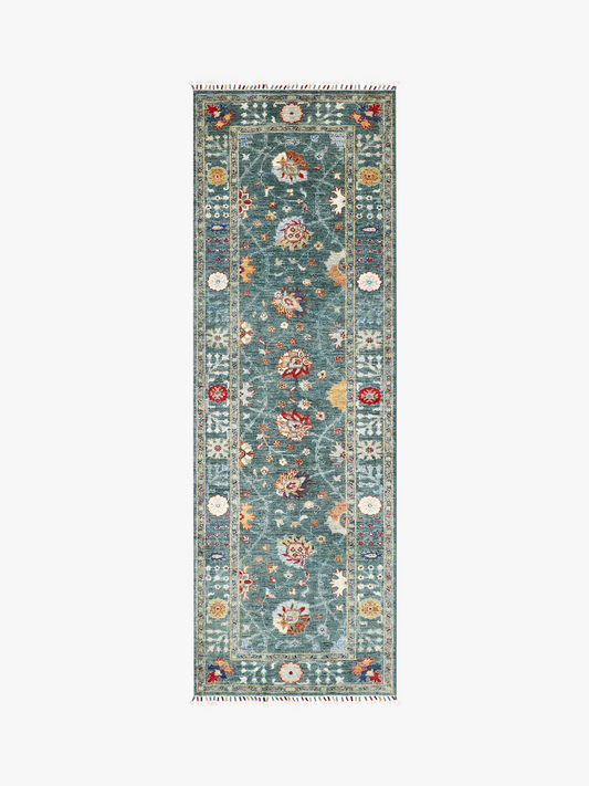 Sultani Green Rug 2.49m x 0.83m