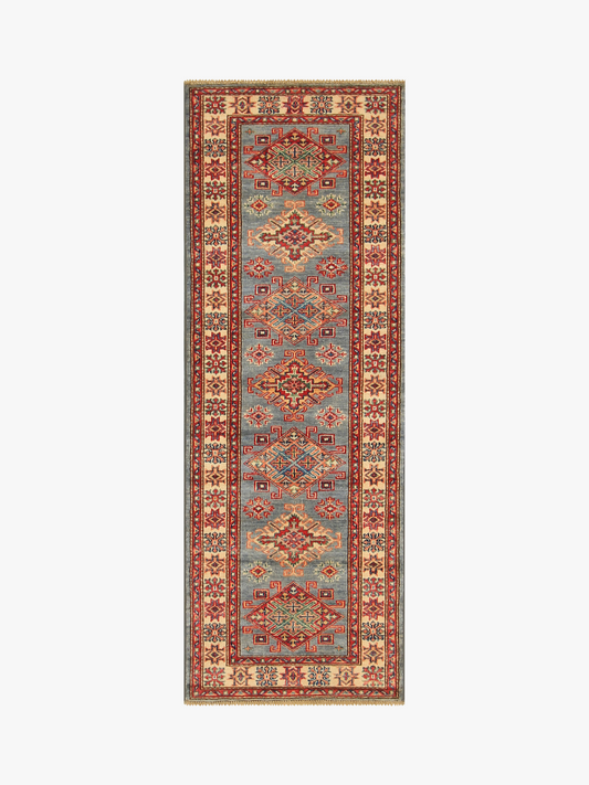 Supreme Kazak Grey Rug 1.74m x 0.63m