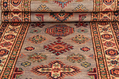 Supreme Kazak Grey Rug 1.82m x 0.58m
