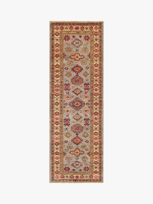 Supreme Kazak Grey Rug 1.81m x 0.62m