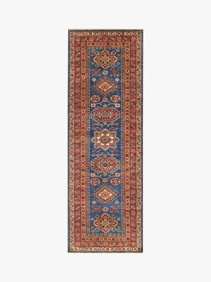Supreme Kazak Blue Rug 1.80m x 0.63m