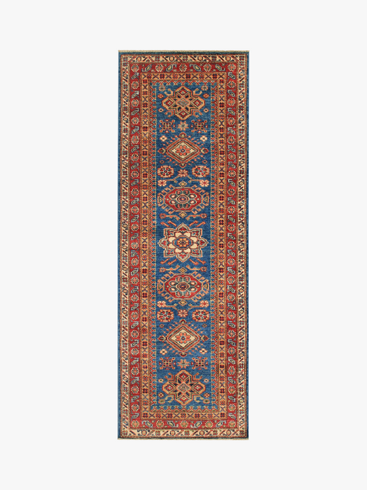 Supreme Kazak Blue Rug 1.80m x 0.63m