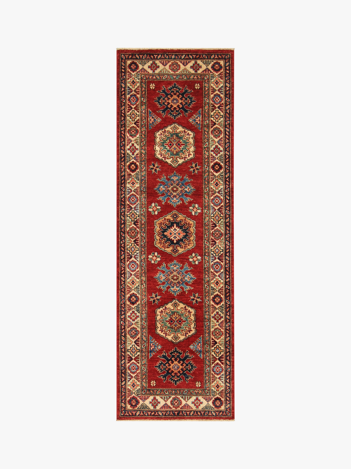 Supreme Kazak Red Rug 1.88m x 0.60m