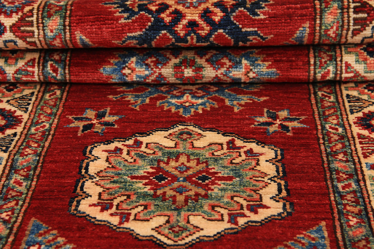 Supreme Kazak Red Rug 1.88m x 0.60m