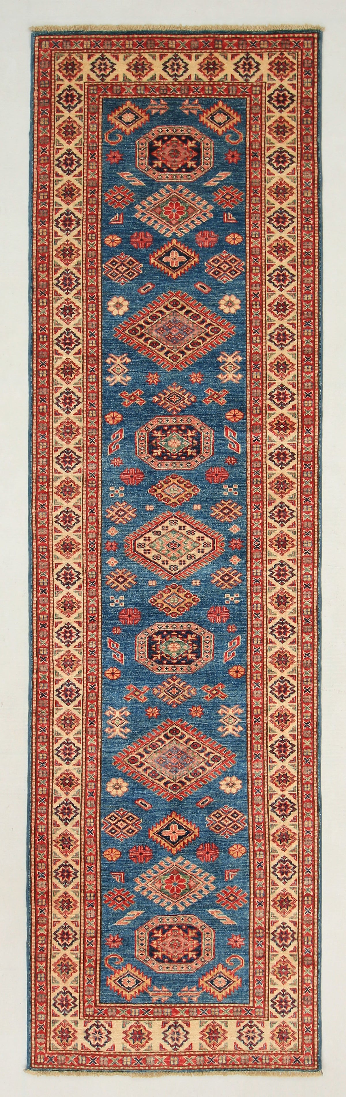 Supreme Kazak Blue Rug 2.86m x 0.82m