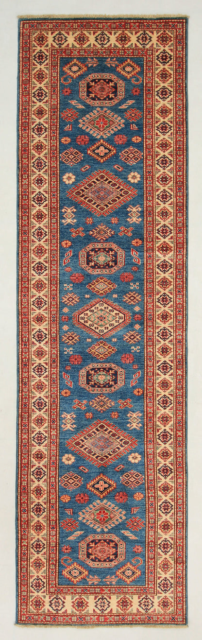 Supreme Kazak Blue Rug 2.86m x 0.82m