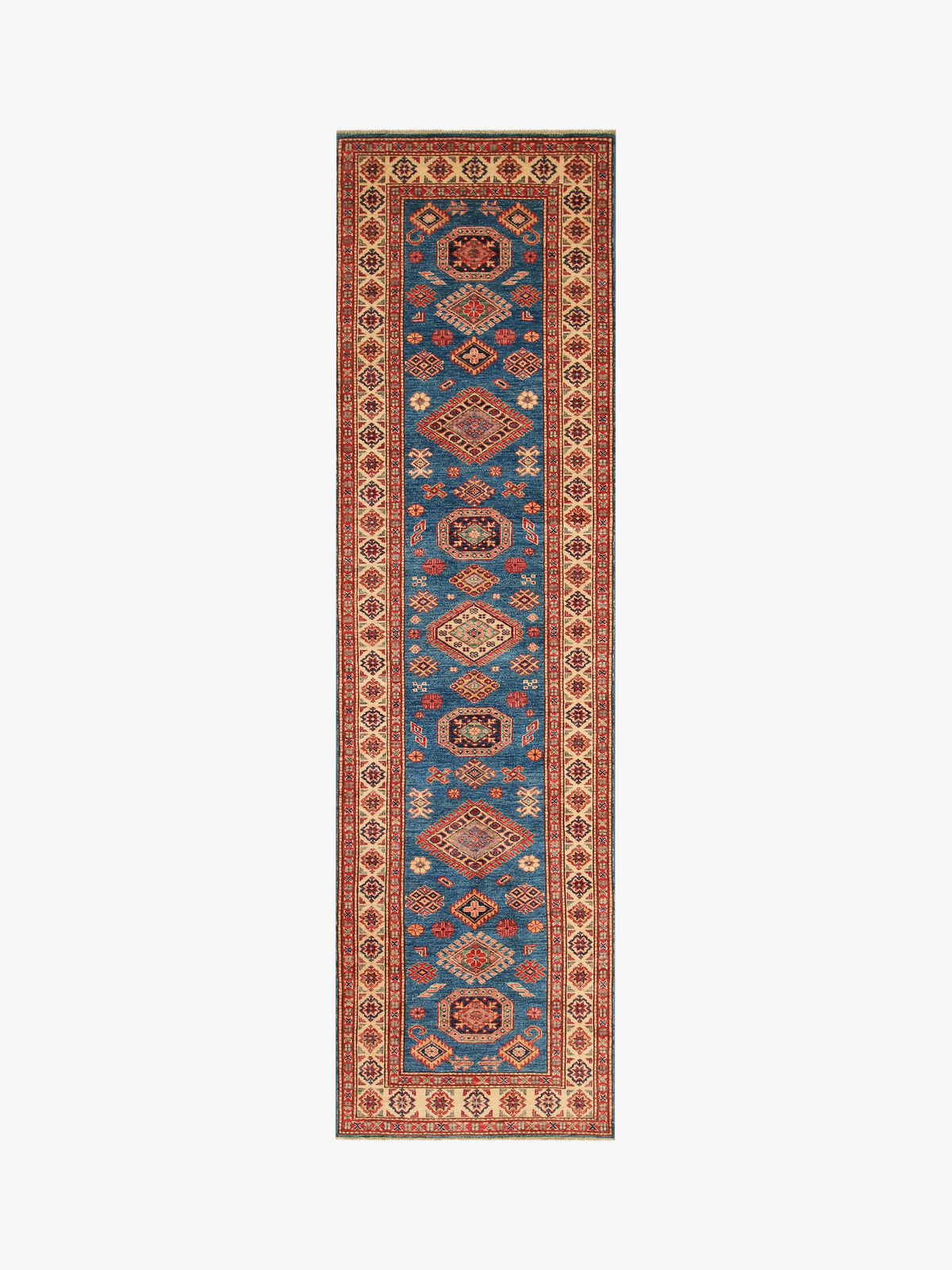 Supreme Kazak Blue Rug 2.86m x 0.82m