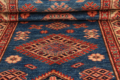 Supreme Kazak Blue Rug 2.86m x 0.82m