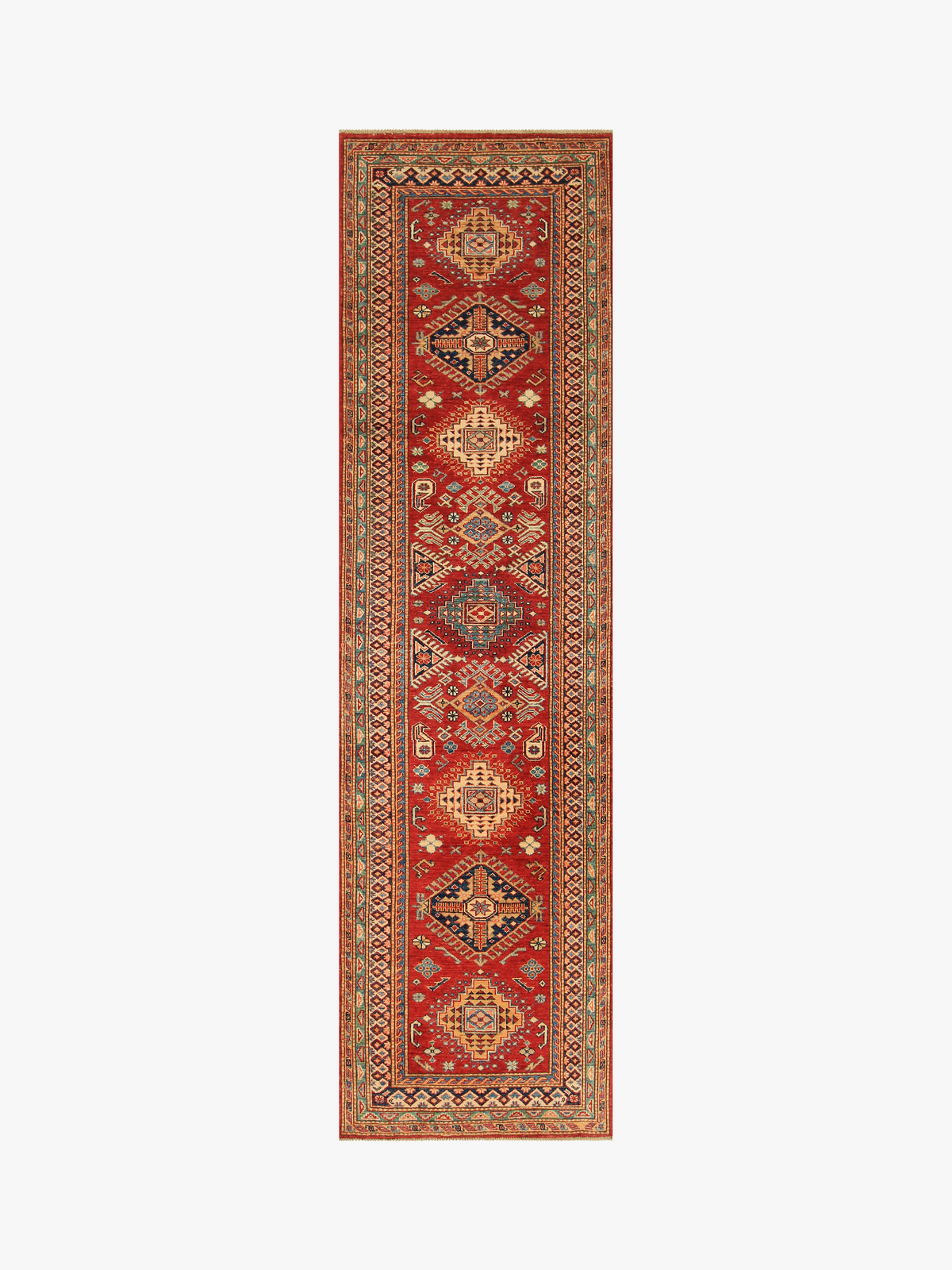 Supreme Kazak Red Rug 2.92m x 0.83m