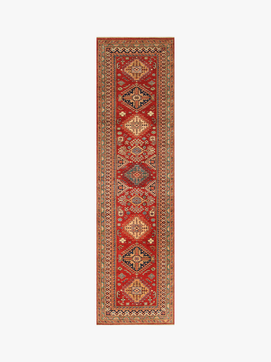 Supreme Kazak Red Rug 2.92m x 0.83m