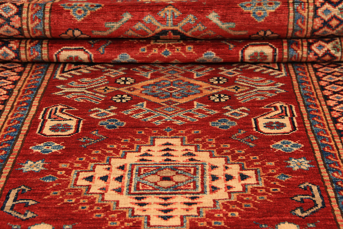 Supreme Kazak Red Rug 2.92m x 0.83m