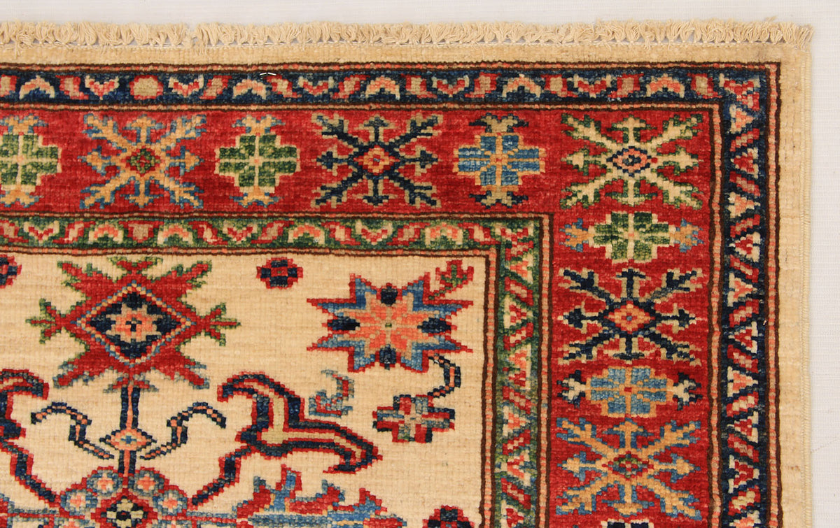 Supreme Kazak Ivory Rug 2.94m x 0.83m