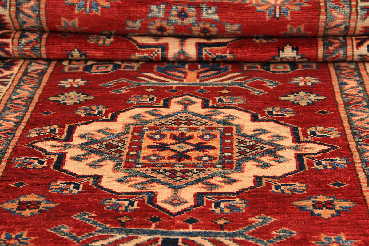 Supreme Kazak Red Rug 2.98m x 0.82m