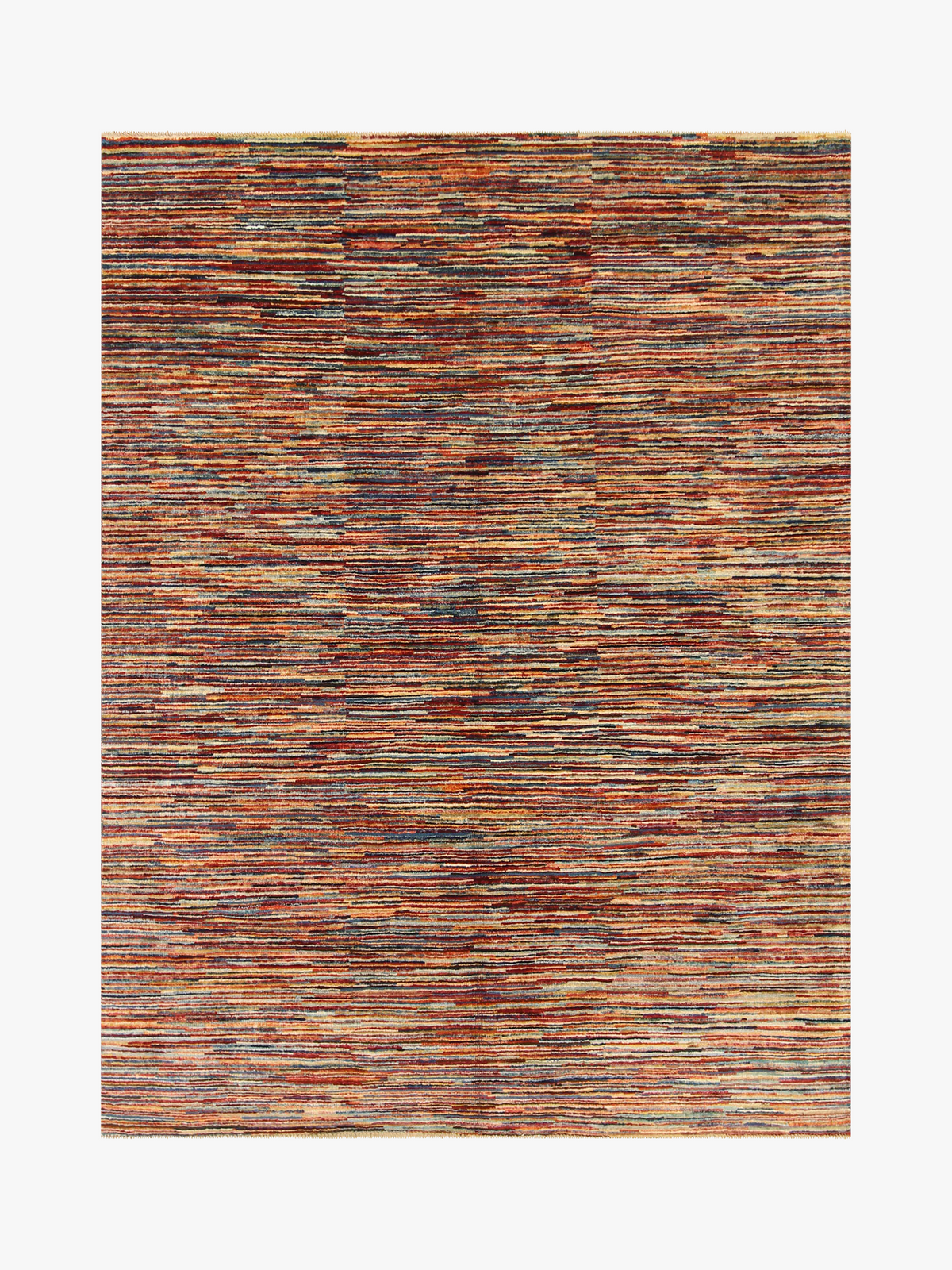 Stripe Gabbeh Multi Rug 1.95m x 1.46m