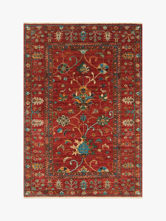 Sultani Red Rug 1.50m x 1.02m
