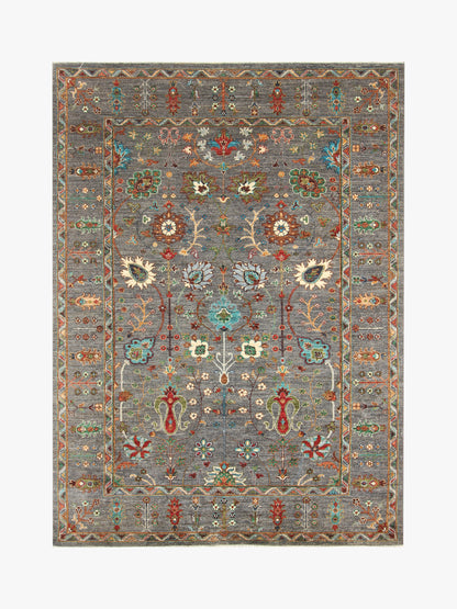 Sultani Grey Rug 2.43m x 1.73m