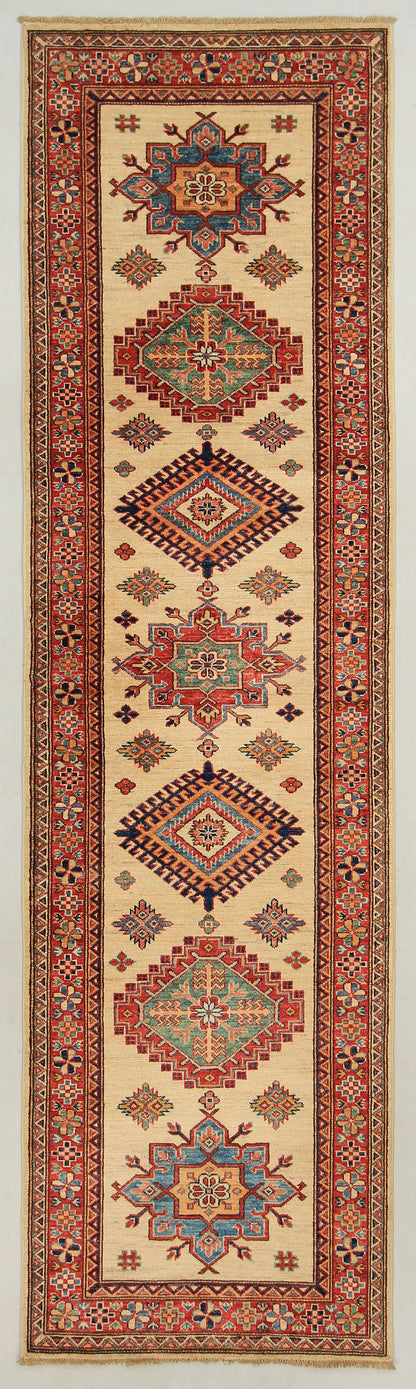 Supreme Kazak Ivory Rug 2.91m x 0.81m